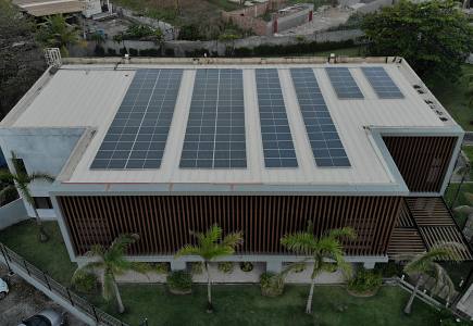 Empresa baiana economizando com energia solar
